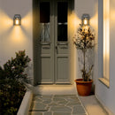 Arandela Solar LED Retrô com Sensor de Movimento (Kit com 2 Unidades)