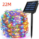 Pisca Pisca Fio De Fada Solar Led 200 Lâmpadas Colorida